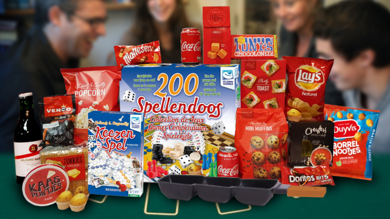 spellen kerstpakket