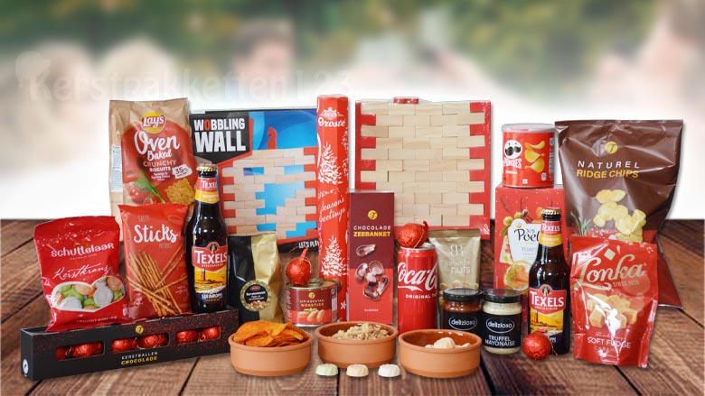 Wobbling wall gezelschaps spel origineel kerstpakket